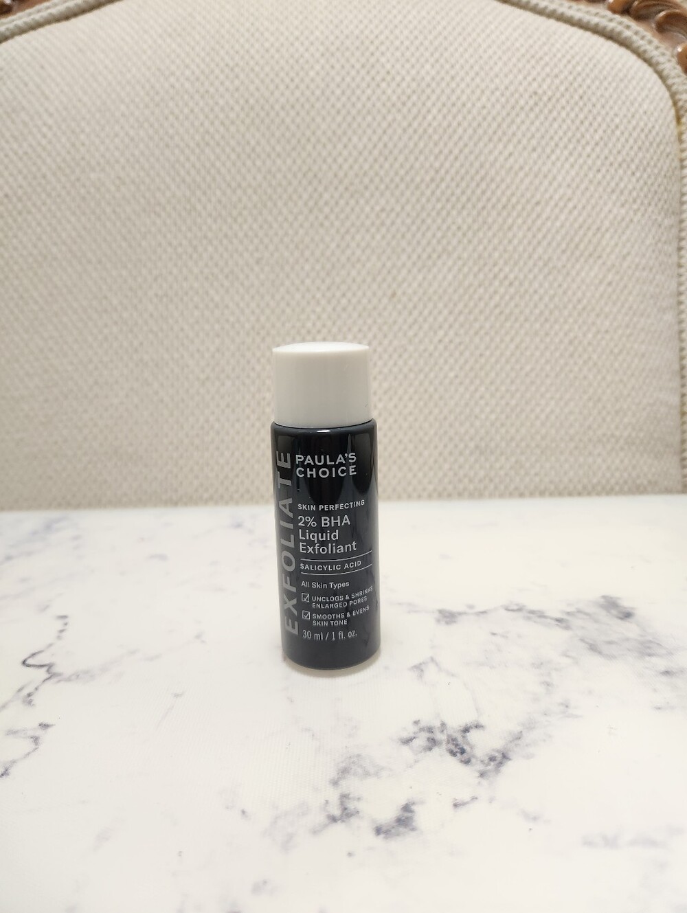 Paula's Choice Skin Perfecting 2% BHA Liquid Exfoliant Travel Size 1 Oz